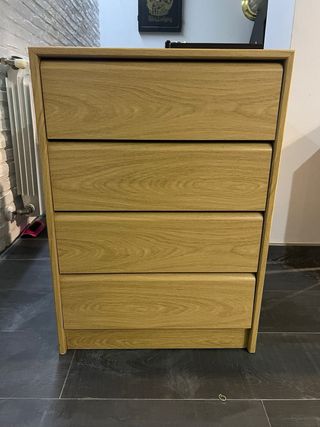 Cajonera madera 4 cajones