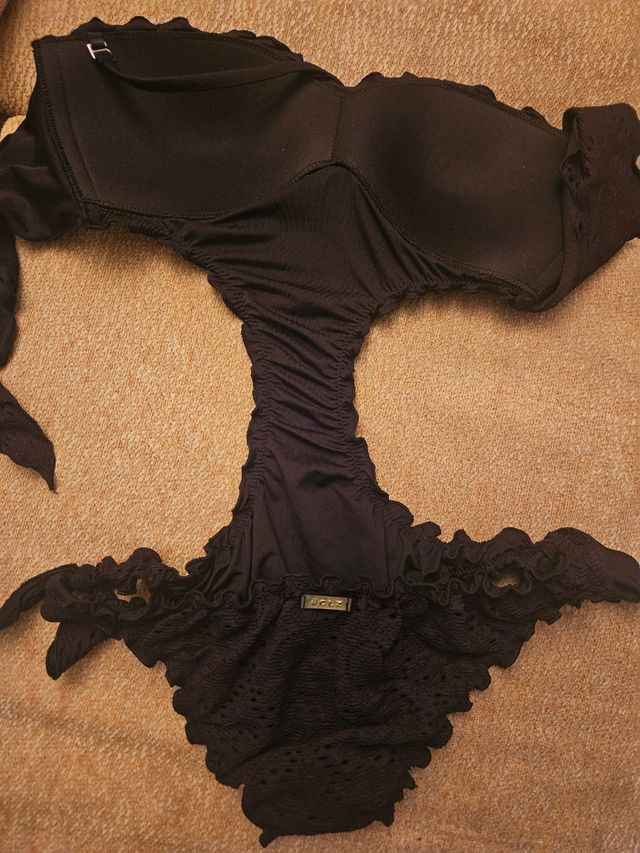 Trikini Calzedonia negro - Talla M