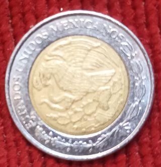 Moneda 1 peso México 2007