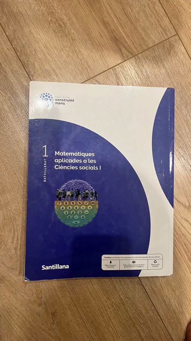 Matemáticas aplicadas Ciencias Sociales 1