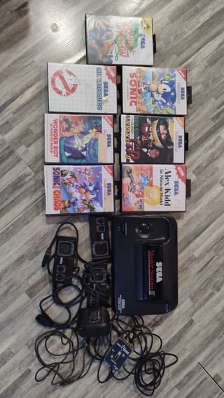 Sega Master System II + 7  juegos