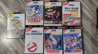 Sega Master System II + 7  juegos