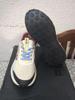 Zapatillas Replay beige-rosa