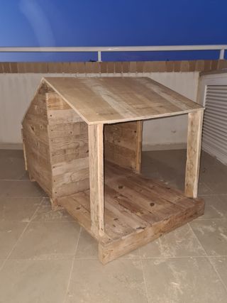 Caseta perro madera - NUEVA A ESTRENAR