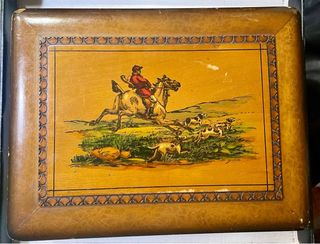 Joyero musical antiguo madera noble departamentos