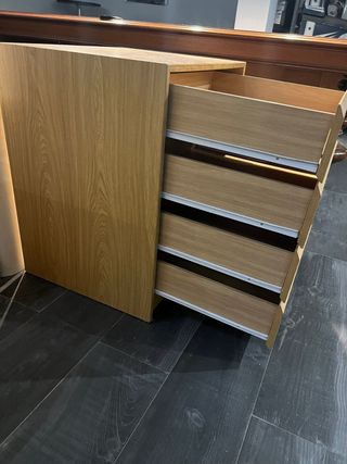 Cajonera madera 4 cajones