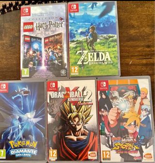 4 Juegos Nintendo Switch