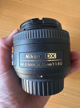 Nikon D5100 + objetivo 35mm f/1.8G