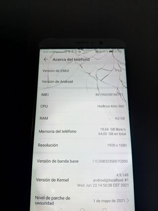 Huawei Mate 9 - Argento