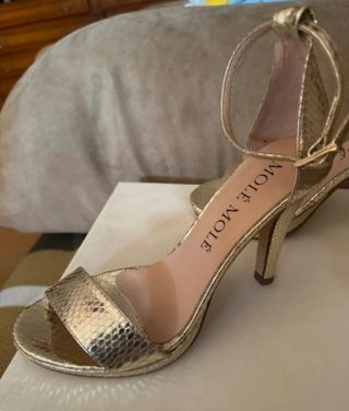 Sandalias MOLE MOLE doradas