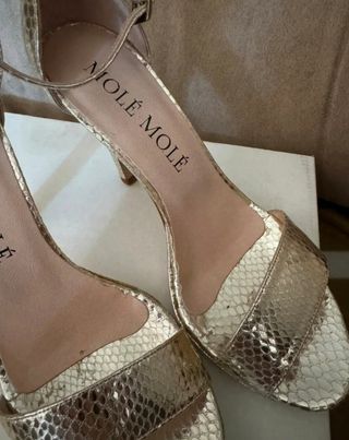 Sandalias MOLE MOLE doradas
