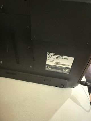 Portátil Toshiba Satellite L750