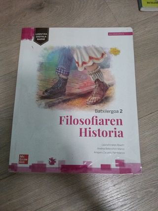Filosoﬁaren Historia Batxilergoa 2 - Euskadi