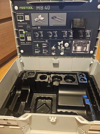 Festool MB 40: Guía perforación