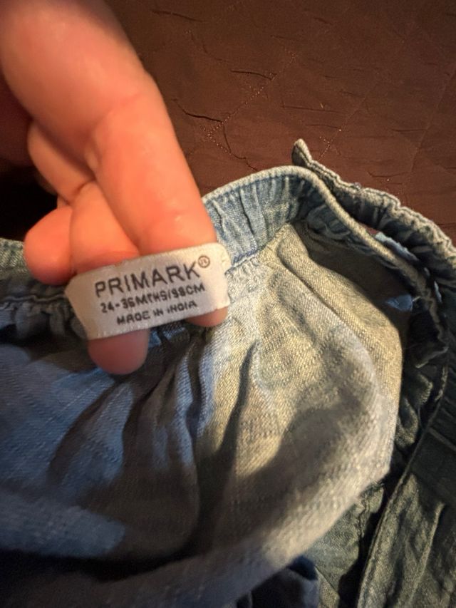 Falda vaquera niña 3 años