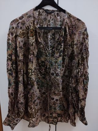 Blusa Massimo Dutti M multicolor