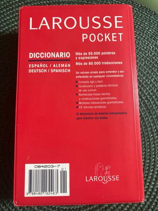 Larousse Pocket Diccionario (Espanol - Aleman, ...