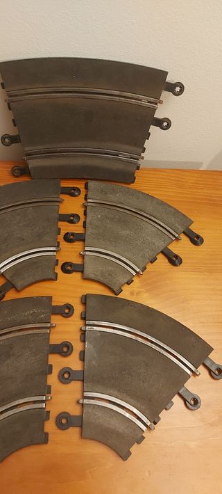 Lote de 5 tramos Scalextric