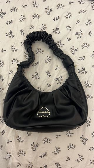 Borsa a spalla nera - Amore