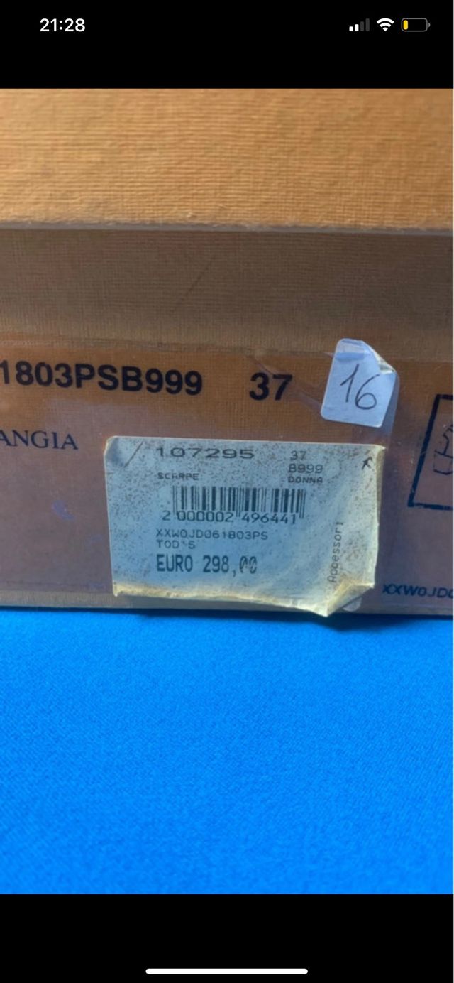 Tod’s scarpe donna 37 nere