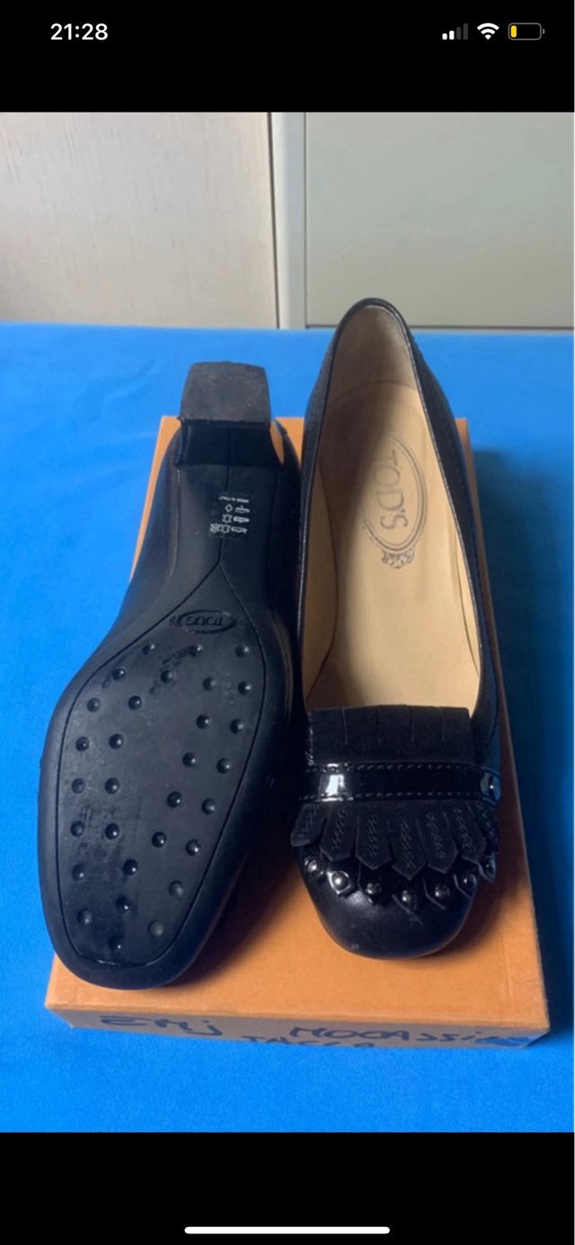 Tod’s scarpe donna 37 nere