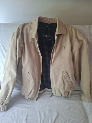 Cazadora Gant Windcheater beige