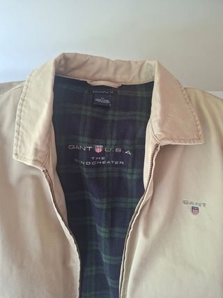 Cazadora Gant Windcheater beige