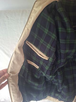 Cazadora Gant Windcheater beige