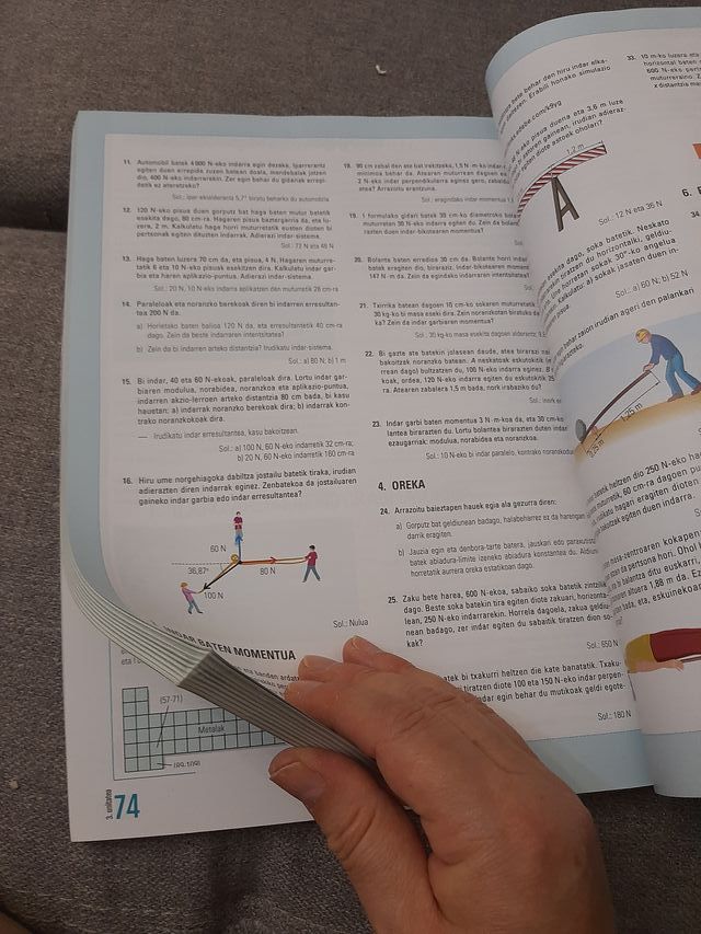 Fisika eta kimika 1 batxilergoa