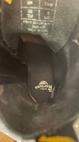 Botas Dr. Martens negras plataforma