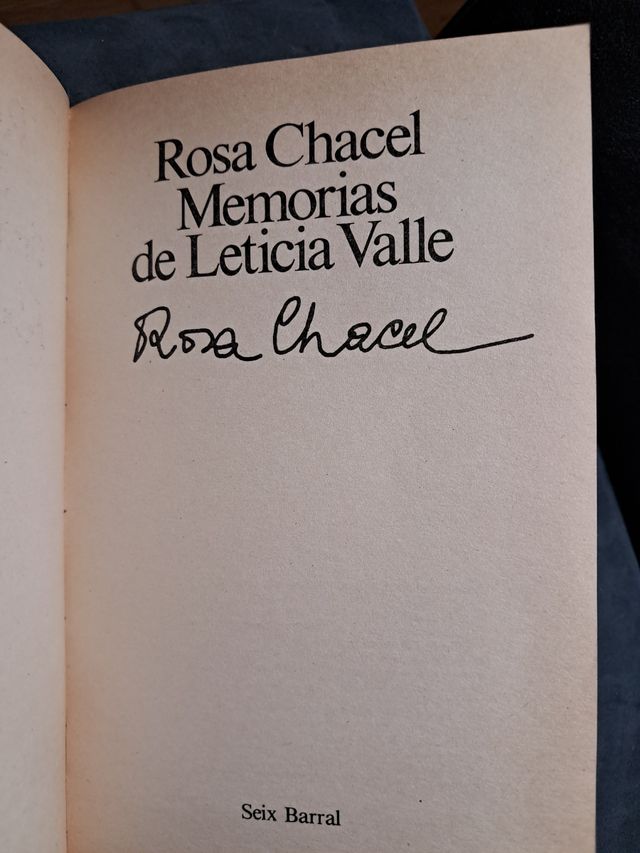 Memorias de Leticia Valle