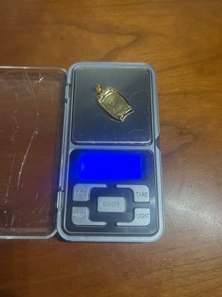 Medalla oro 18k con nombre el nombre Iker