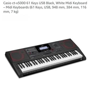Casio ct-x5000: Teclado MIDI 61 teclas