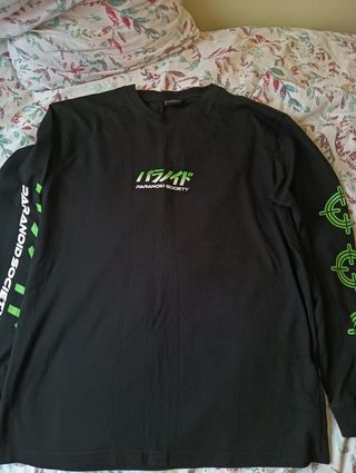 Camiseta manga larga anime 