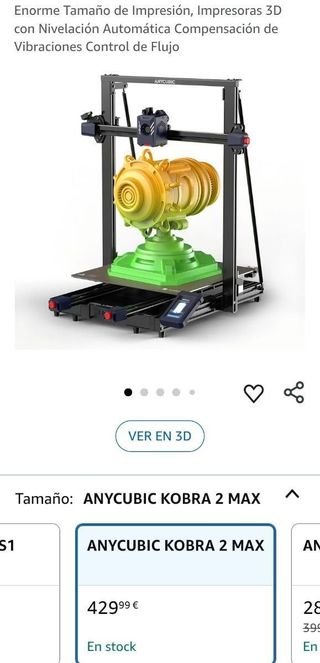 Anycubic Kobra 2 MAX Impresora 3D
