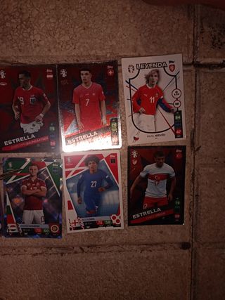 Cromos Eurocopa: 10 cromos