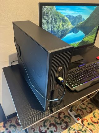 PC Gaming/Oficina Completo HP + Monitor BENQ 24”.