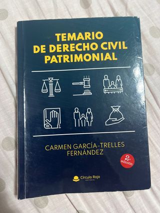 Temario de derecho civil patrimonial