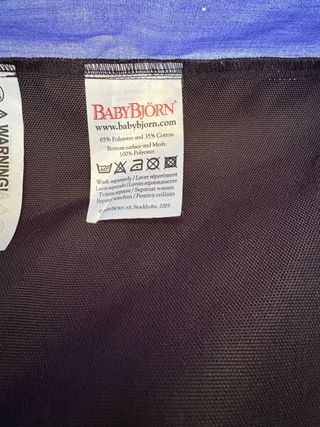 Parque cuna viaje Babybjorn