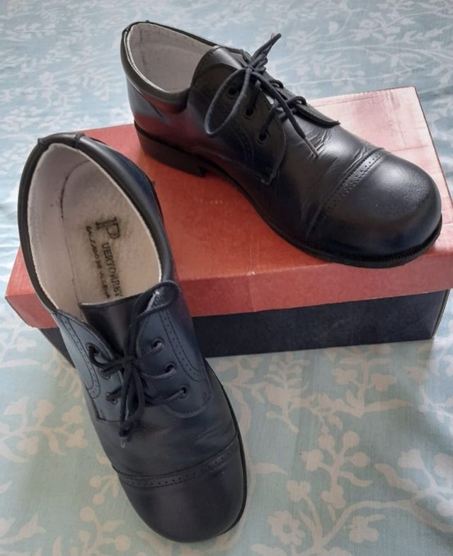 Zapatos Puertorrey Piel Negro Nº38