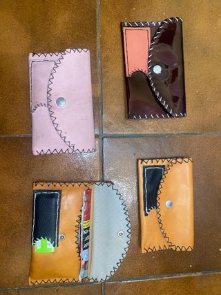 Pitilleras piel handmade (4 unidades)