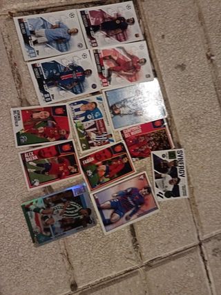 Cromos de fútbol: ¡Variedad!