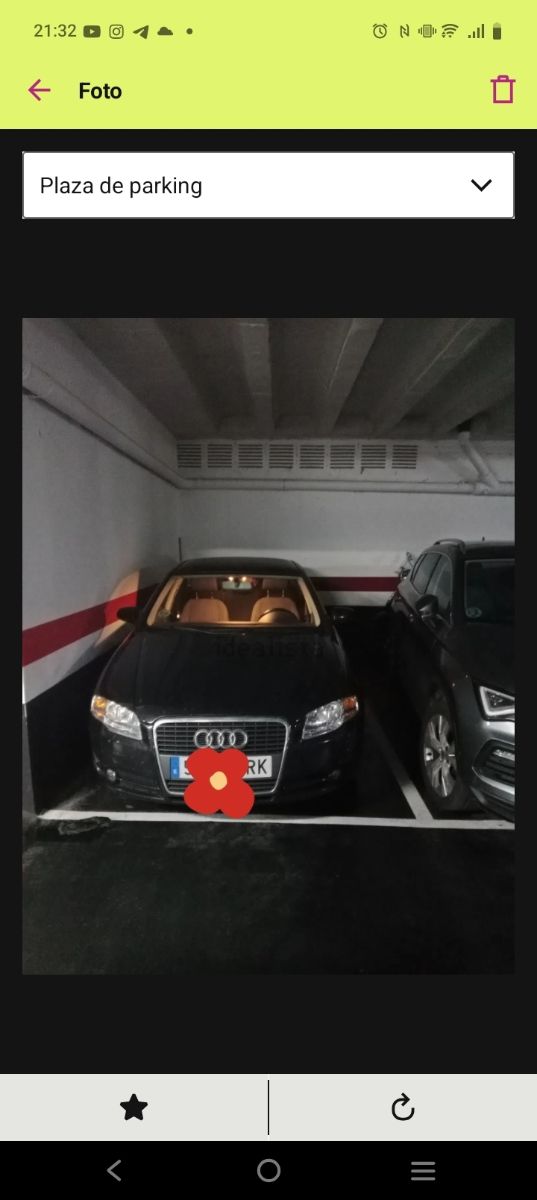 Plaza parking calle 1 Mayo nº3