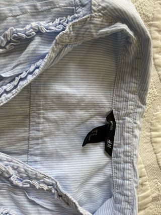 Pack Premamá: jersey rayas+camisa+falda vaquera