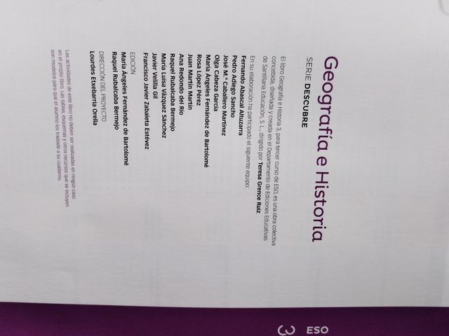 GEOGRAFIA E HISTORIA SERIE DESCUBRE