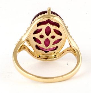 Anillo oro rosa | Rubelita. OFERTA 
