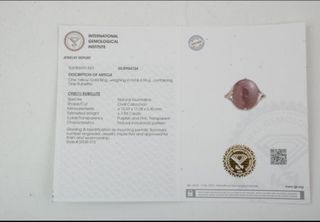 Anillo oro rosa | Rubelita. OFERTA 