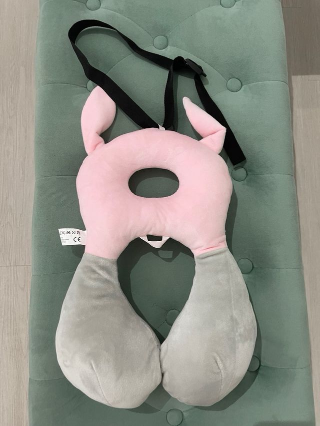 Almohada viaje bebé - Rosa