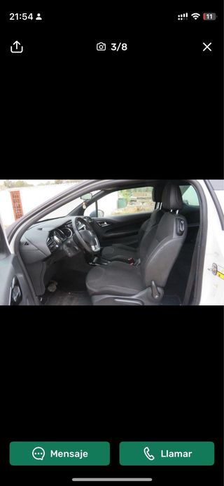 Citroën DS3 Cabrio 2014 – Automático, 70.000 km