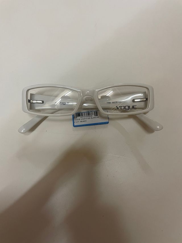 Gafas Vogue blancas - montura graduado